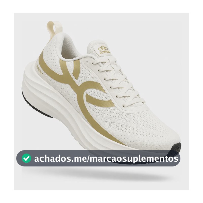 Tênis Olympikus Feminino Masculino Academia Caminhada Novo Off.ouro Agile Pulse Exicite Cloudtilt Cloud Racer Nimbus Novablast Sb Campus Samba 35 Br