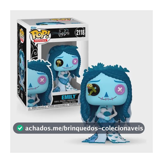 Boneco Funko Pop! Patchwork A Noiva Cadáver - Emily 2118