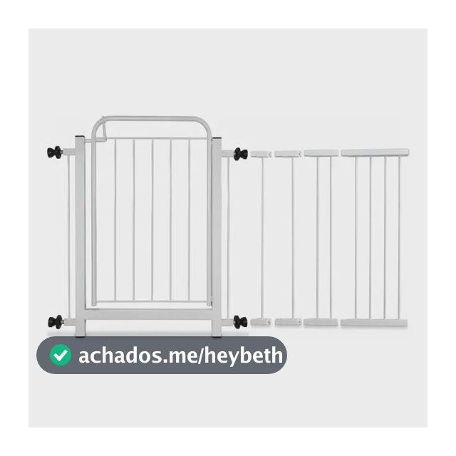 Portão Pet Cães Cachorro Grade Segurança Bebês 78 A 122cm