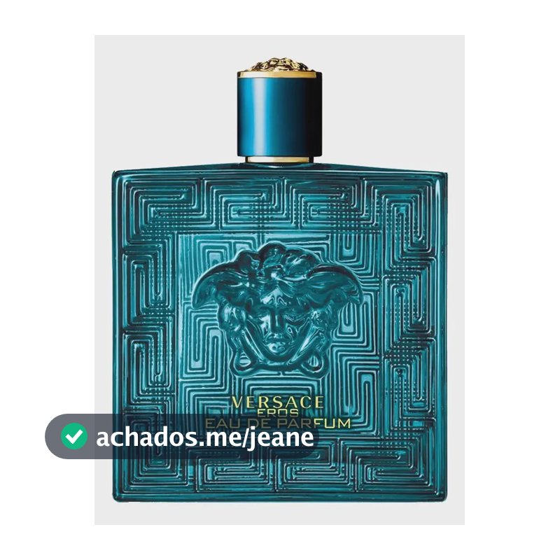 Perfume Masculino Versace Eros Eau de Parfum 200ml Amadeirado Oriental