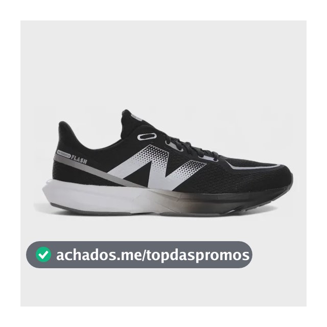 Tênis New Balance Flash V7 Masculino Preto Treino