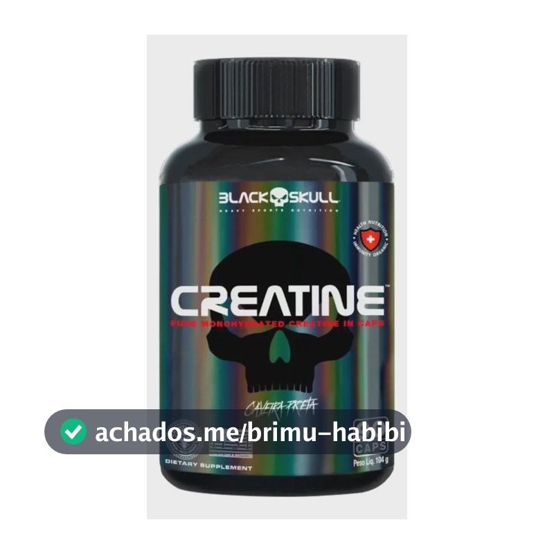 Creatine Caps - Black Skull Black Skull N/a