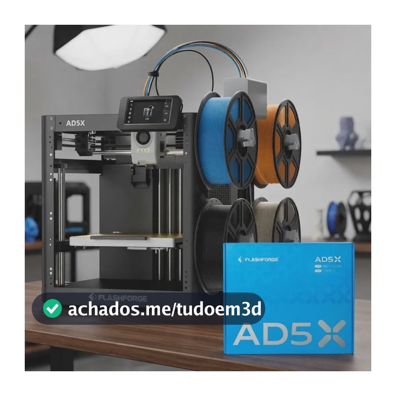 Impressora 3d Flashforge Ad5x Multicolorida