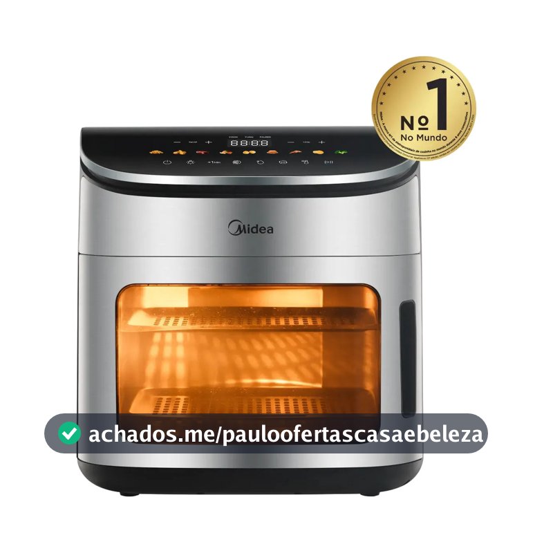 Fritadeira Air Fryer Oven 12l Digital Midea 127v