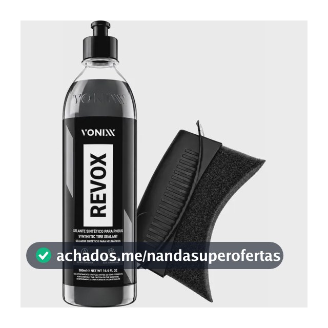 Selante Sintético Para Pneus Revox 500ml Vonixx