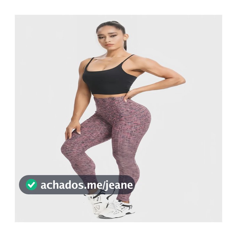 Calça Legging Academia Modeladora Zero Transparencia Florido Preto Rosa Florido S