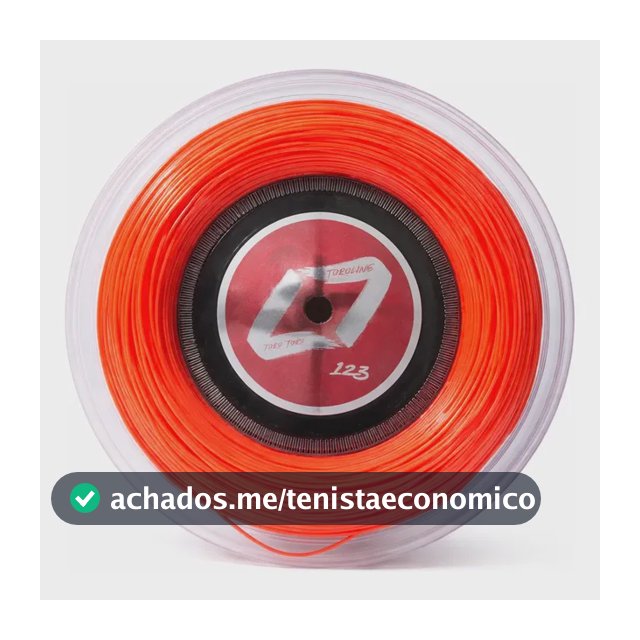 Rolo De Corda Toroline Toro Toro 1.23mm 100m Laranja Neon 1.23 Mm Laranja