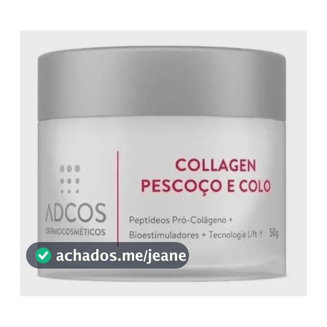 Adcos collagen pescoço e colo creme anti-idade 1 unidade