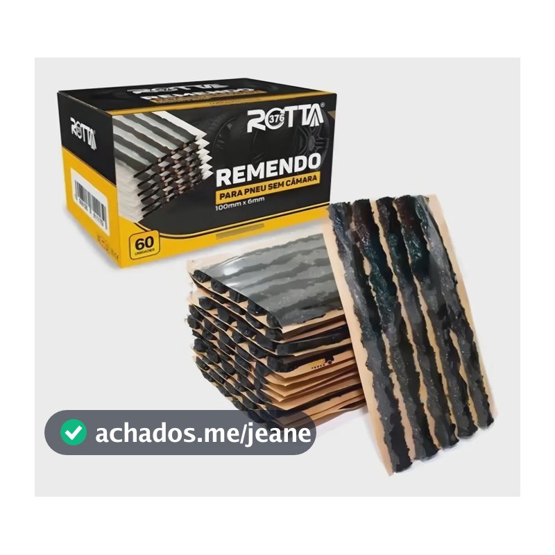 Refil Pneu Remendo Macarrão 6mm Jet - Semelhante Vipal