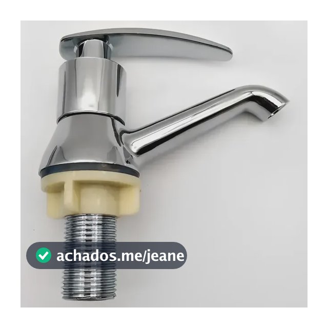 Torneira De Banheiro Metal Cromado Lavatório Cuba Pia
