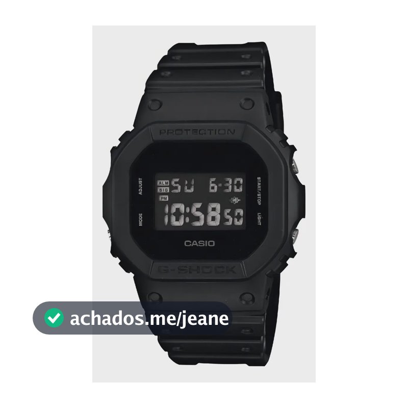 Relógio Casio G-Shock Digital Masculino DW-5600UBB-1DR Preto
