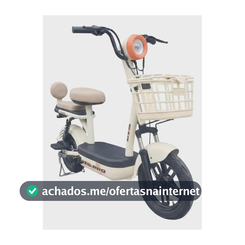Bicicleta Elétrica Gts Super Power 500 12v Blanco/Gold