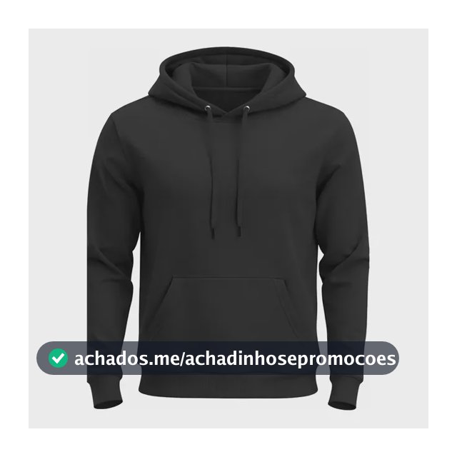 Moletom Masculino E Feminino Blusa De Frio Canguru Promoção