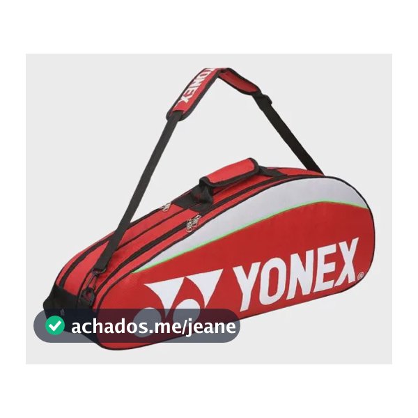 Raqueteira Yonex X3 Para Tênis E Badminton Vermelho