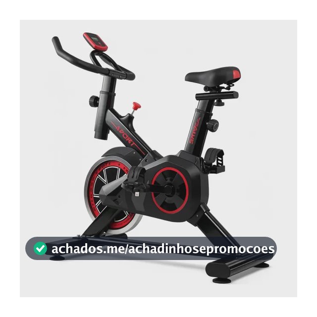 Bicicleta Ergométrica Spinning Bike Ergométrica It's X11 Bicicleta Ergométrica Preto/vermelho