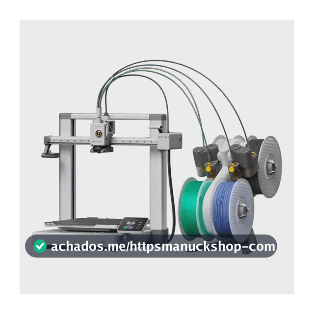 Impressora 3d Bambu Lab A1 + Ams Lite (combo) 127/220v Prateado