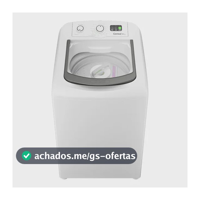 Máquina De Lavar Consul 9kg Branca Com Dosagem Econômica - C 110v Branco