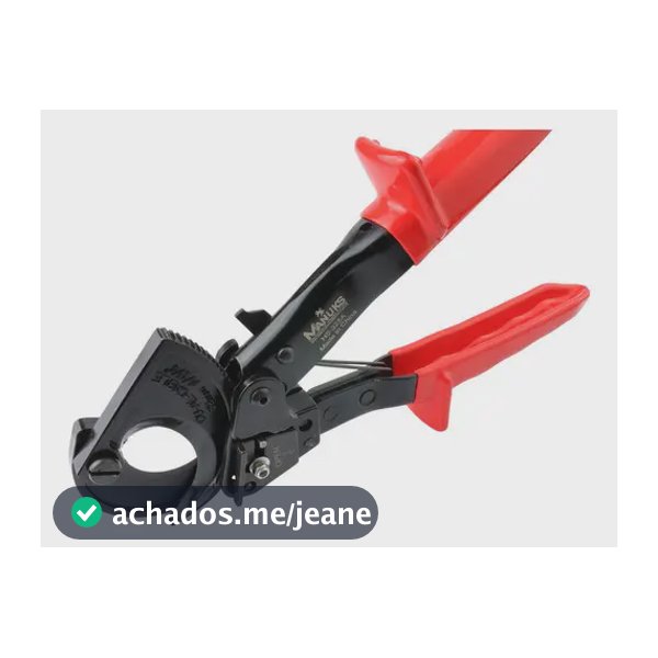 Alicate Corte Tesoura Com Catraca P/cabos De Até 240mm