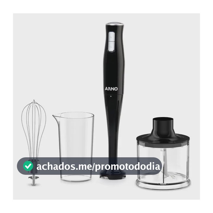 Mixer Arno Turbomix Pro 3 Em 1 Cor Preto 127v MX31