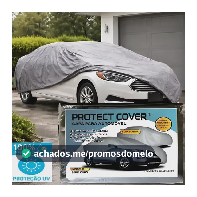 Capa Cobrir Carro Forroda  Impermeável Proteção Uv Sol Chuva