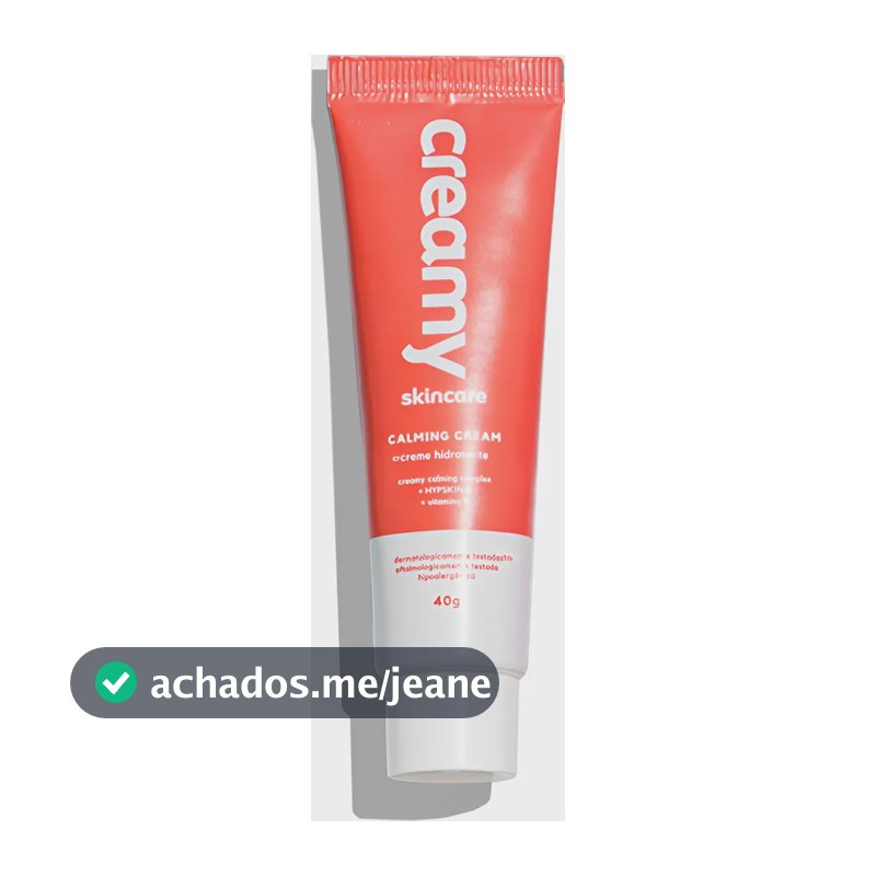 Calming Cream Creme Hidratante Creamy Skincare 40g Dia/noite