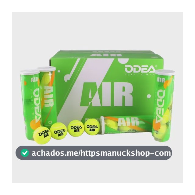 Caixa De Bolas De Tênis Odea Air - (24x4) Caixa Com 96 Bolas Amarelo