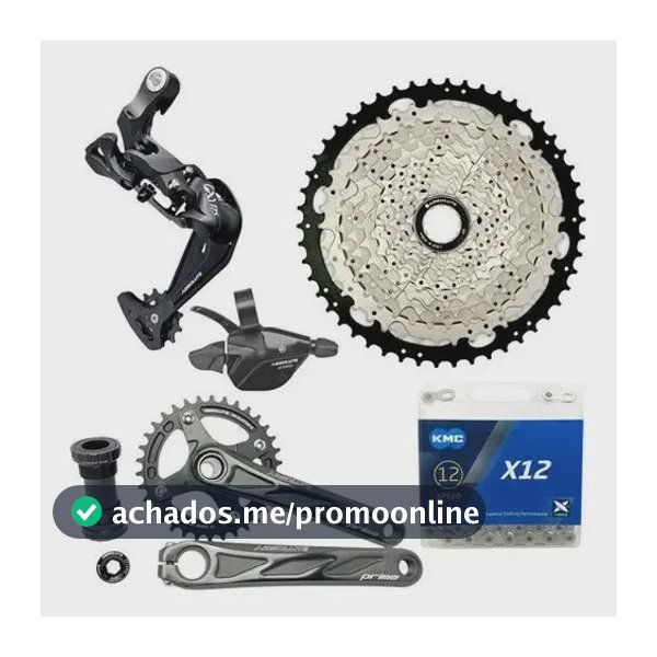 Grupo Absolute Prime Coroa 34d 1x12v 11/50 Corrente Kmc X12
