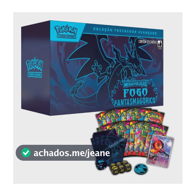 Box Treinador Avançado Fogo Fantasmagorico Me02 - Copag Treinador Avançado Me02 Português
