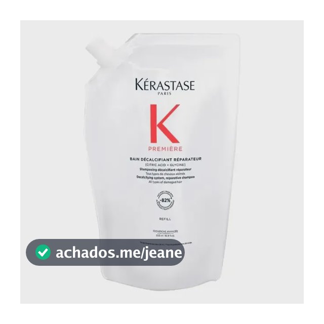 Kérastase Première Shampoo Reparador 500ml Refil Sem Sulfato