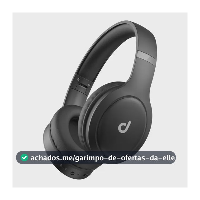 Fone De Ouvido Headphone Dapon H02D Bluetooth 5.1 Over-ear 22h Preto