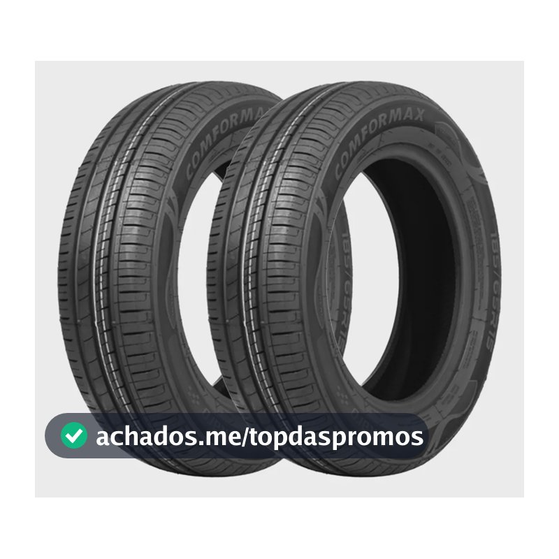 Jogo 2 Pneus Itaro Aro 14 Comformax 185/60r14 82h H