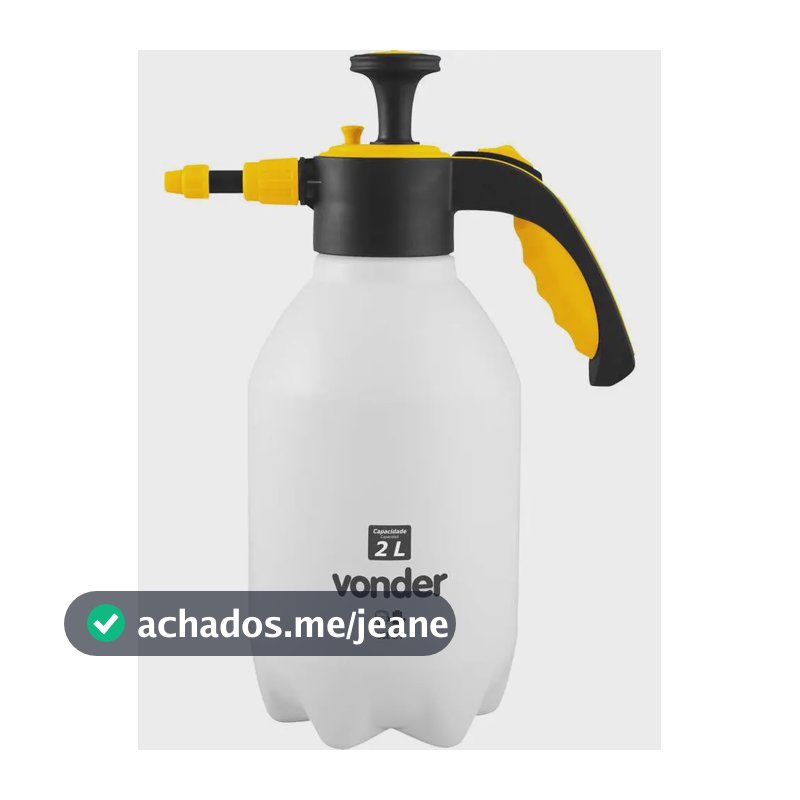 Pulverizador 2 Litros Compressão Prévia Vonder