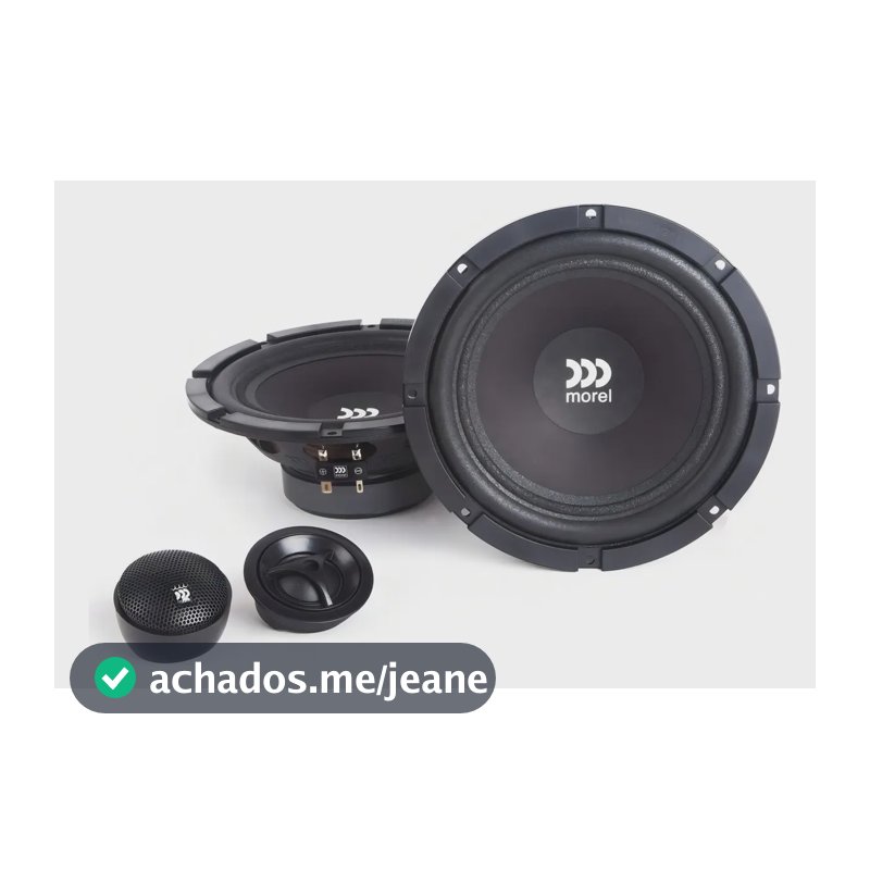 Kit 2 Vias Morel Maximo 6 MK2 6,5 Pol 180W RMS