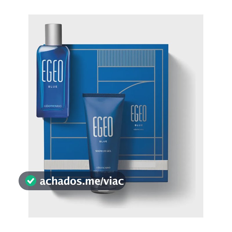 Kit Presente Egeo Blue: Desodorante Colônia + Shower Gel