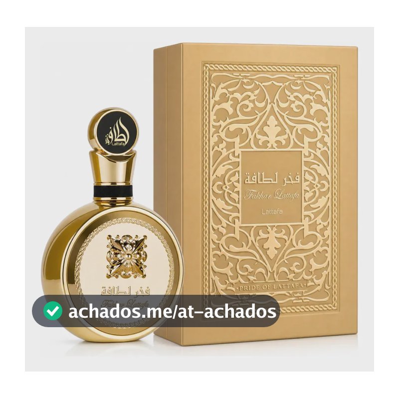 Lattafa Fakhar Gold Extrait Masculino Eau de parfum - 100ml