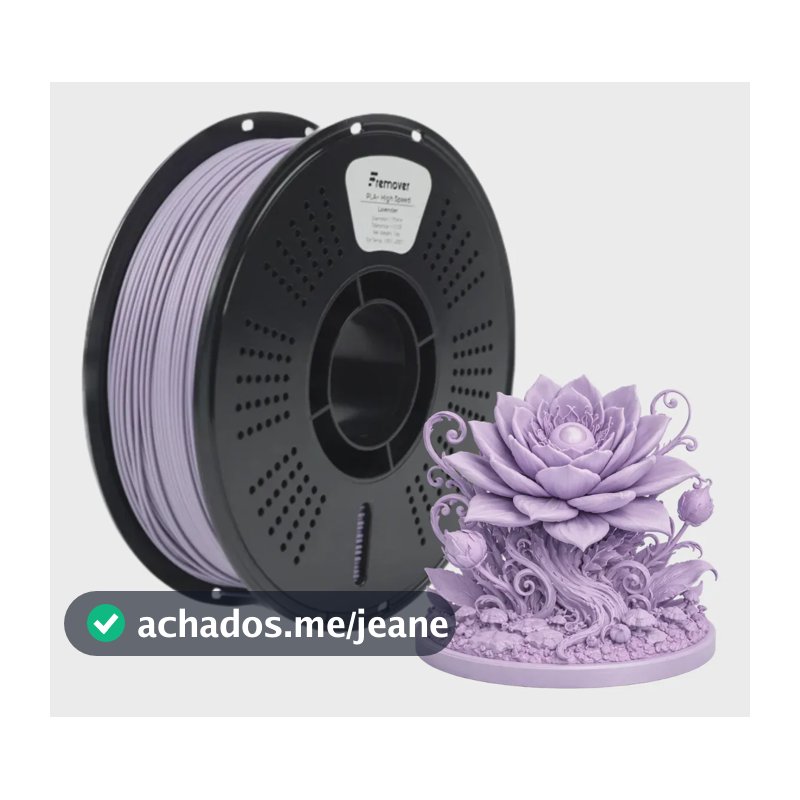Filamento Fremover High Speed Pla+ Cores Clássicas 1kg Lavender