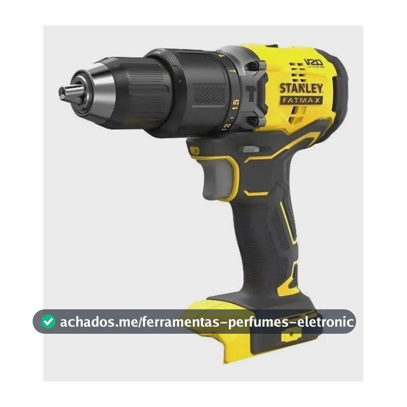 Parafusadeira Furadeira Stanley Sbd715c2k 20v 2 Bat 1,5 Carr Amarelo 127/220 32300