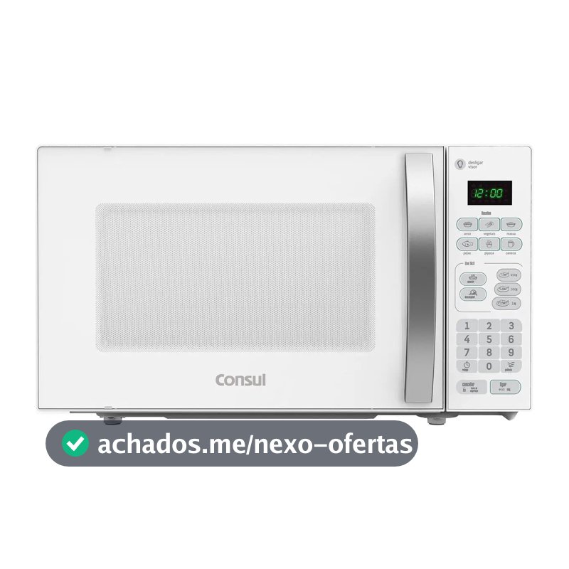 Micro-ondas Consul 20L Branco Função Descongelar - CMA20BB
