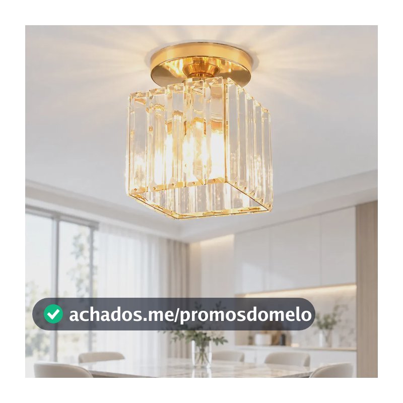 Niveza Luminaria Para Quarto - Unidade - 1 Dourado 110/220v