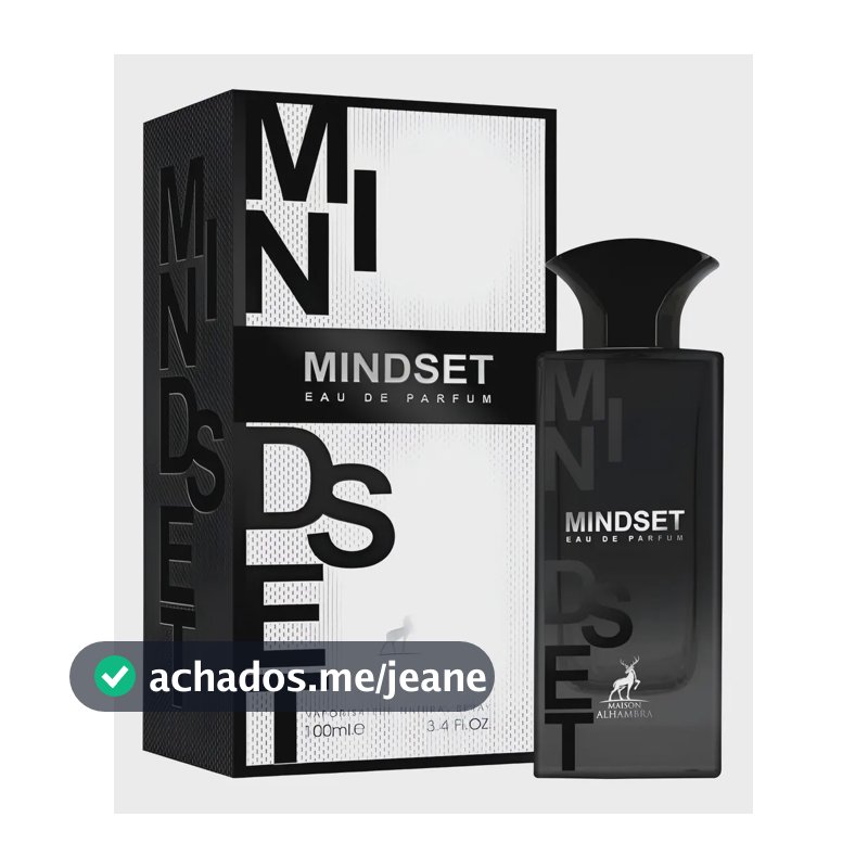 Perfume Árabe Mindset Edp Maison Alhambra 100ml / Masculino