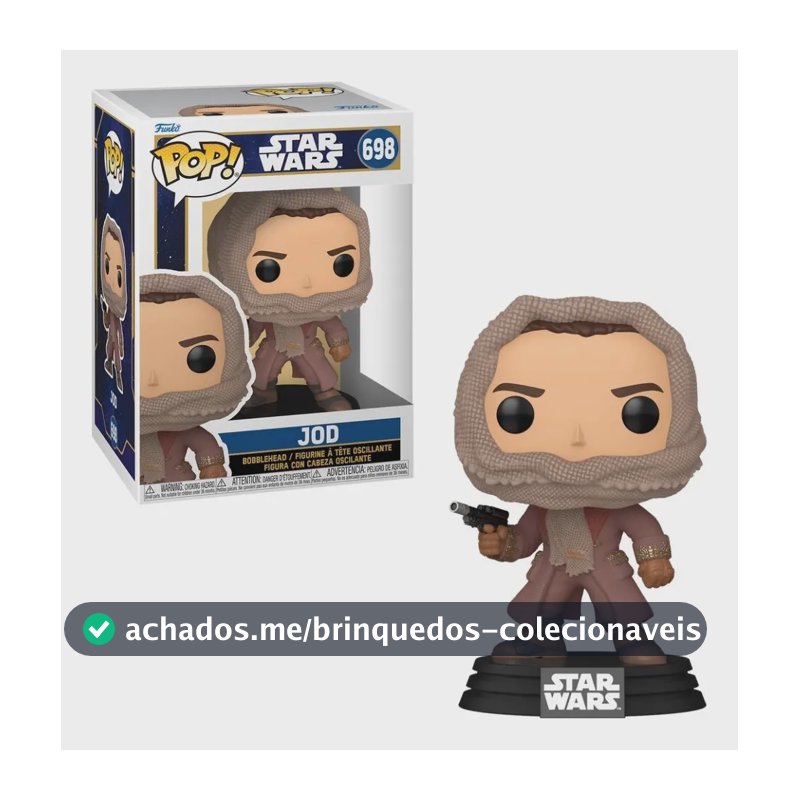 Boneco Funko Pop! Star Wars Skeleton Crew - Jod