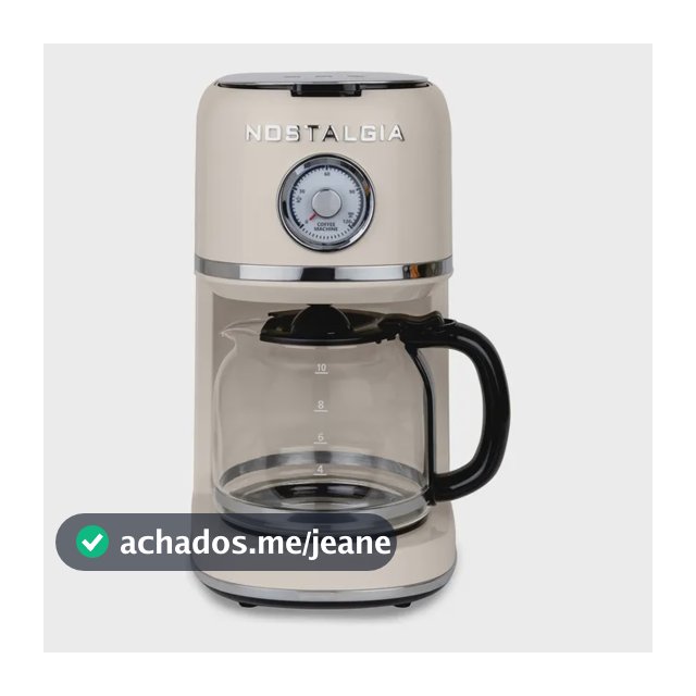 Cafeteira Nostalgia Classic Retro 1,9l Aveia