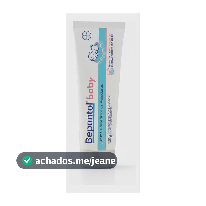 Pomada Bepantol Baby 120g Creme Preventivo Assaduras Hipoalergênico