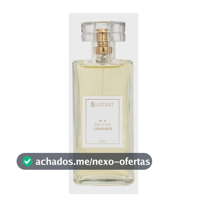 Perfume Deo Colônia Lescent N2 Delicate Londres 100ml Feminino