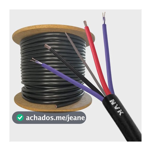 Cabo Rack Móvel 15 Metros 5 Vias 2 Rca Para Som Automotivo