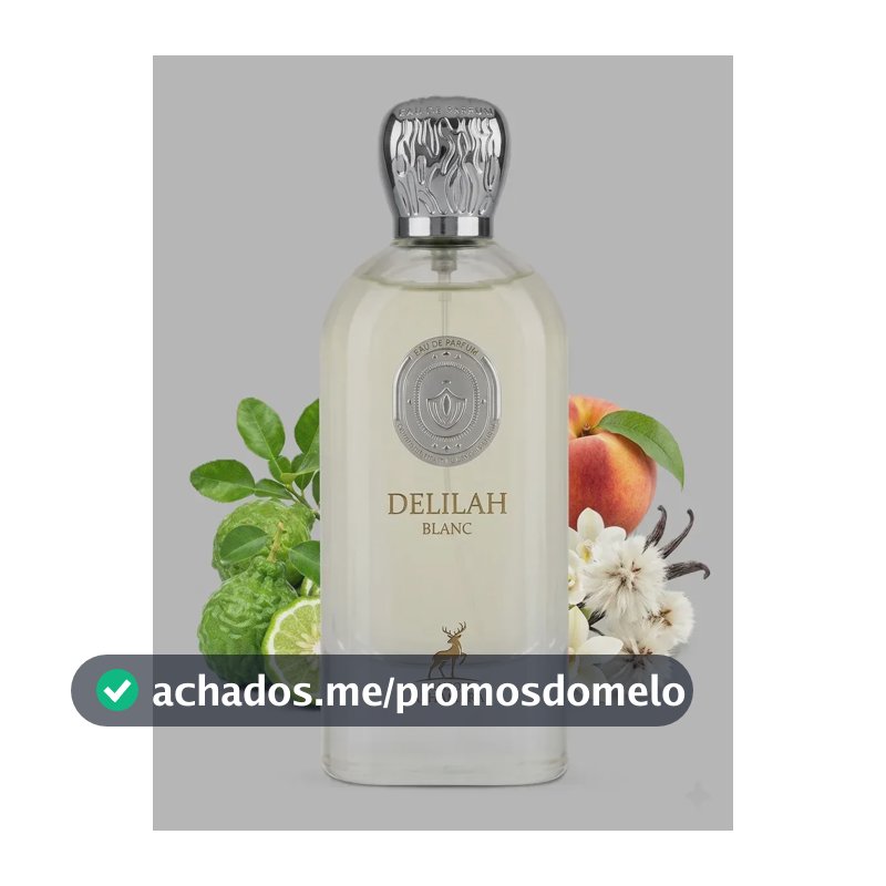 Perfume Arabe Delilah Blanc Maison Alhambra 100 Ml Original