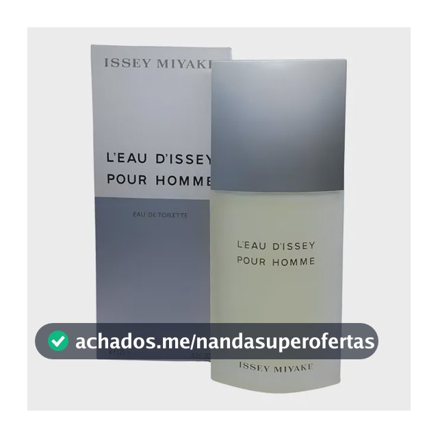 Perfume Issey Miyake L'eau D'issey Masculino Edt - 125ml