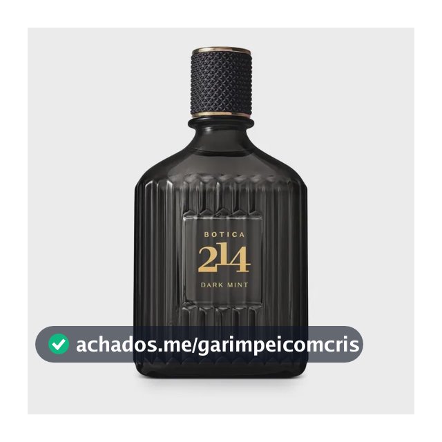 Botica 214 Dark Mint Eau De Parfum Masculino 90ml
