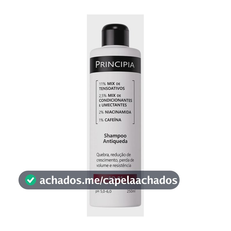 Shampoo Antiqueda Aq-01 250ml Principia