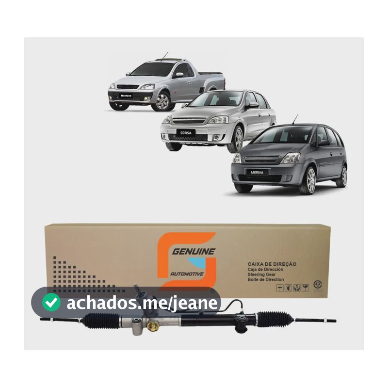 Caixa Setor De Direcao Nova Gm Corsa Meriva Montana 2002 A 2010 Hidráulica